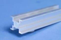 H-profil Aluminium, ej låsbar