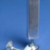 Lastfördelare 40 x 40 mm, metall ställbar fot