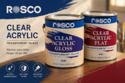 Clear Acrylic Glazes